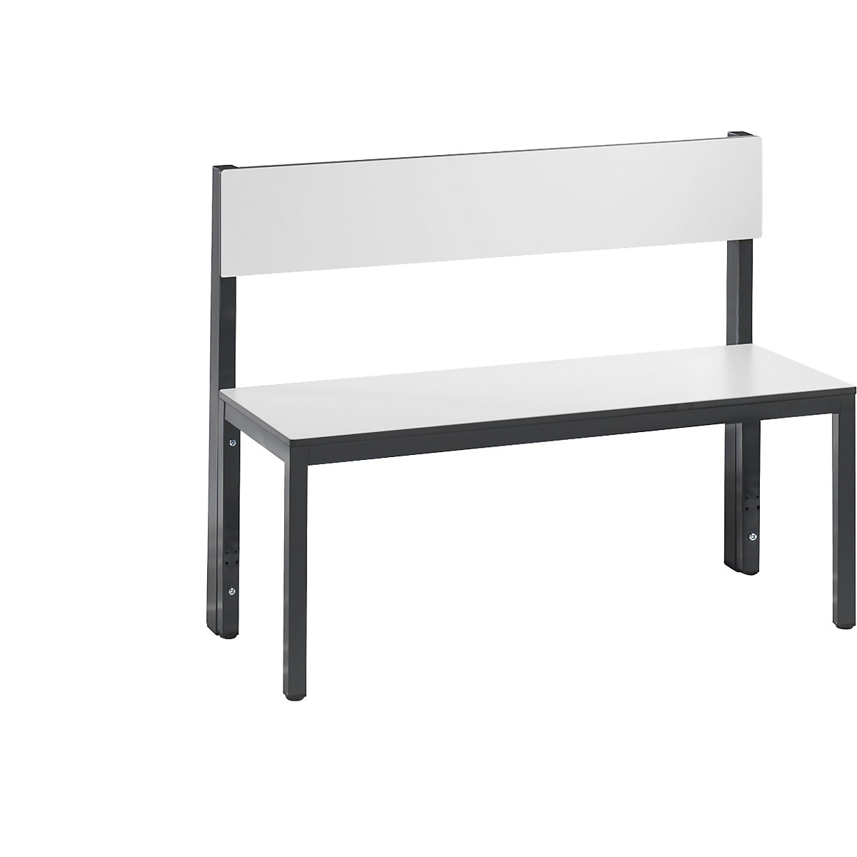 BASIC PLUS cloakroom bench, single sided - C+P