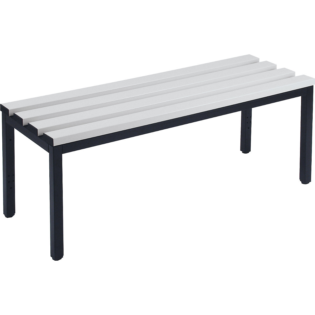 Cloakroom bench without back rest - Wolf