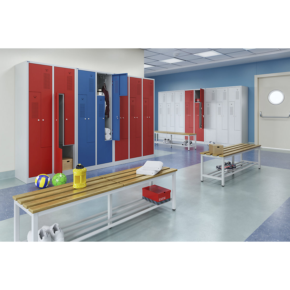 Amsterdam Z locker – eurokraft basic (Product illustration 11)-10
