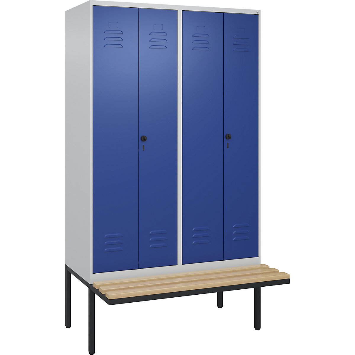 Classic PLUS clean and dirty bench seat clothes locker – C+P (Product illustration 2)-1
