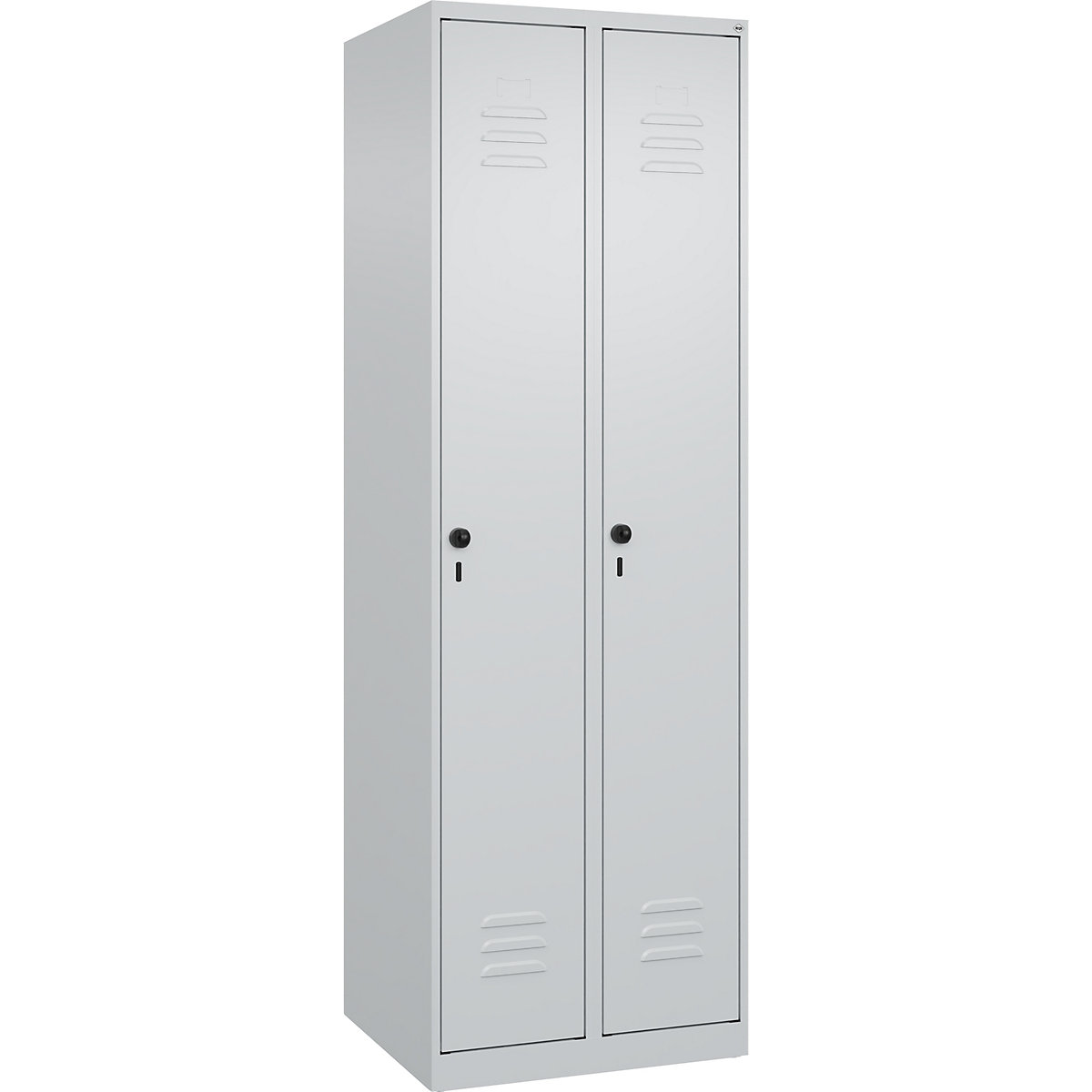 Classic PLUS clean and dirty clothes locker, narrow – C+P (Product illustration 2)-1