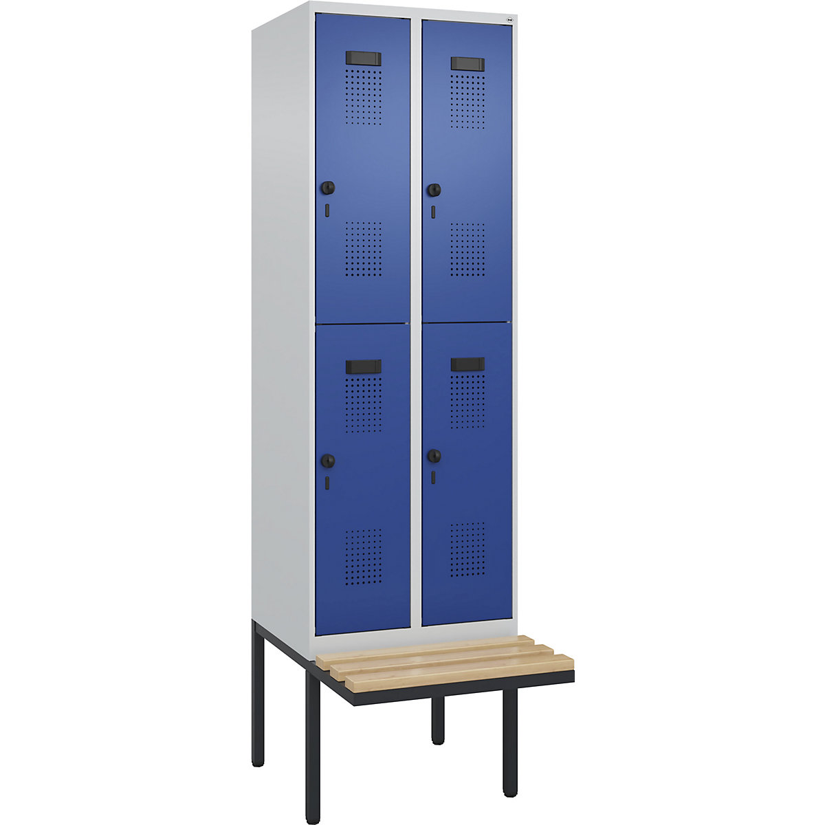 Evolo PLUS bench seat double deck clothes locker (Product illustration 3)-2