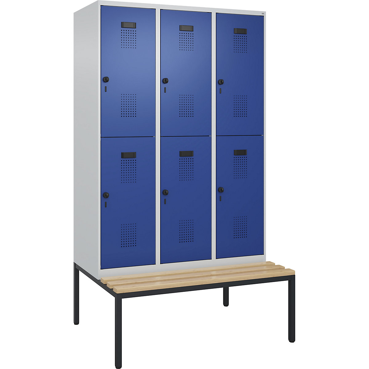 Evolo PLUS bench seat double deck clothes locker (Product illustration 3)-2