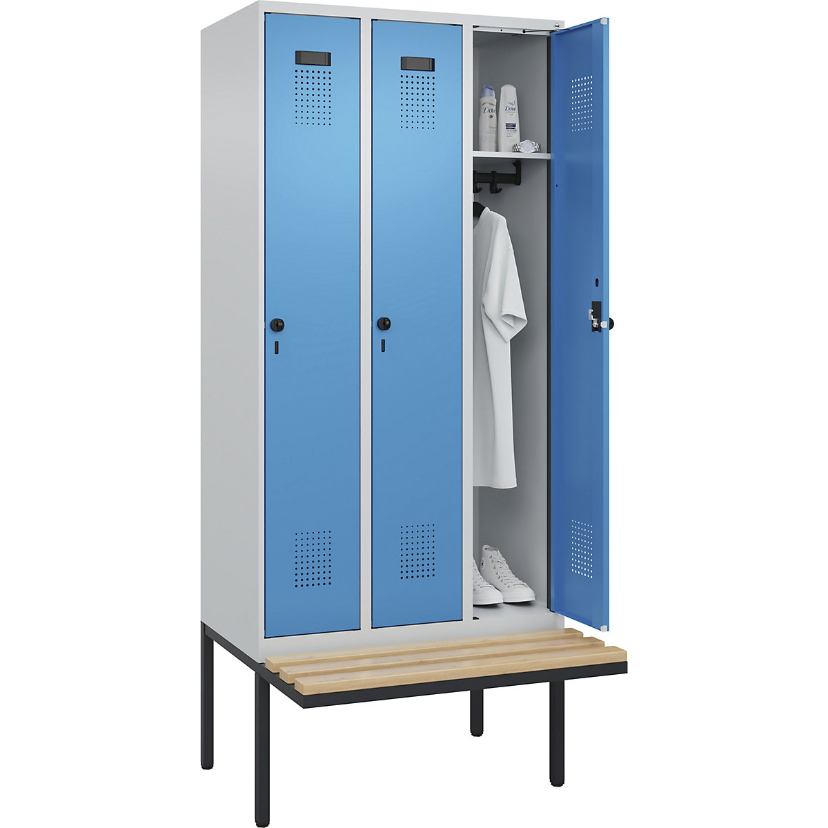 Evolo PLUS bench seat locker (Product illustration 2)-1