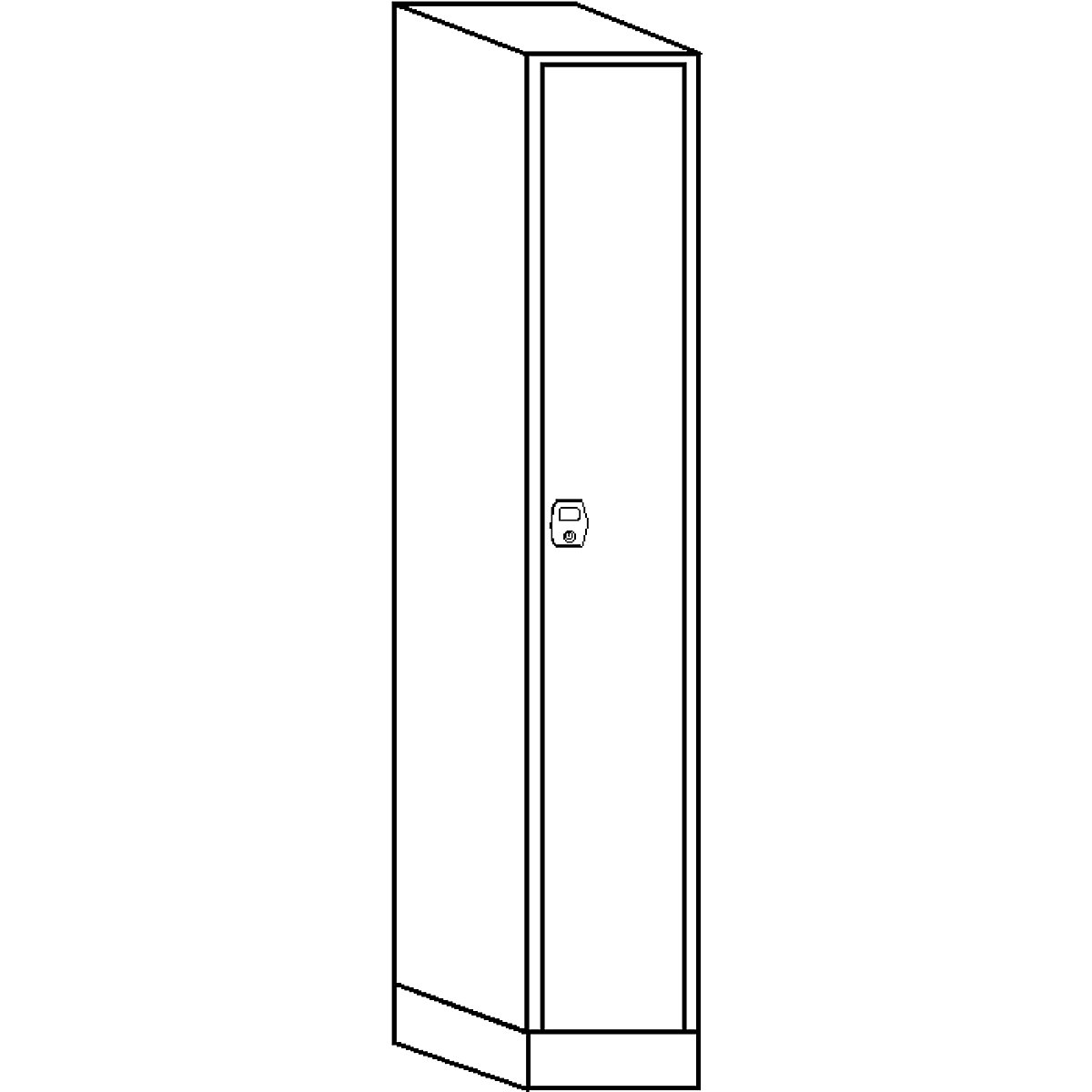 Stuttgart locker – Wolf (Product illustration 3)-2