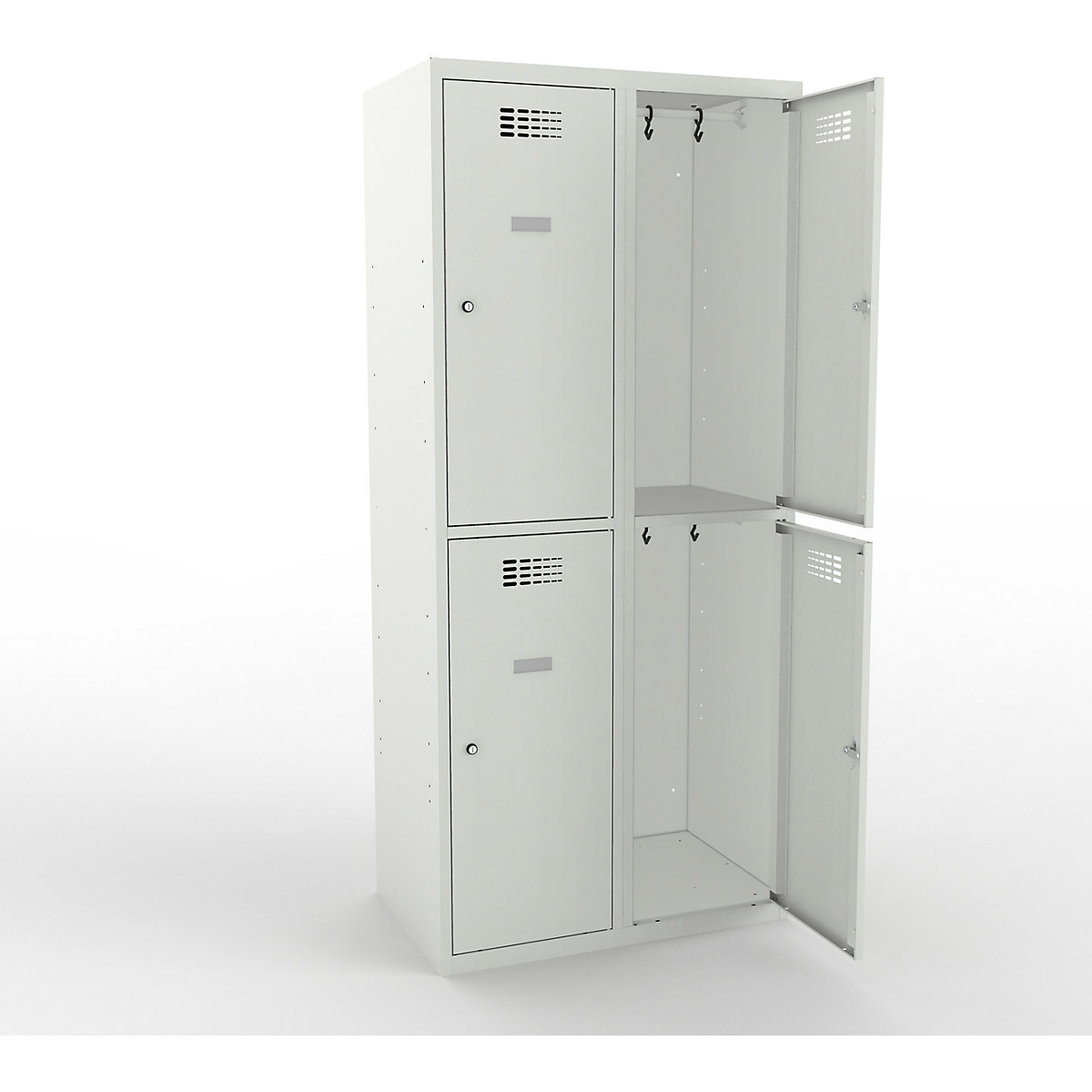 Suwalki double deck clothes locker (Product illustration 4)-3