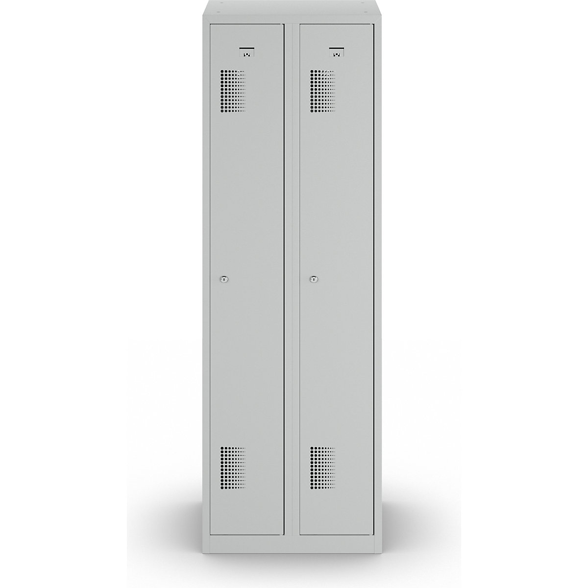 AMSTERDAM cloakroom locker, antibacterial – eurokraft basic (Product illustration 3)-2