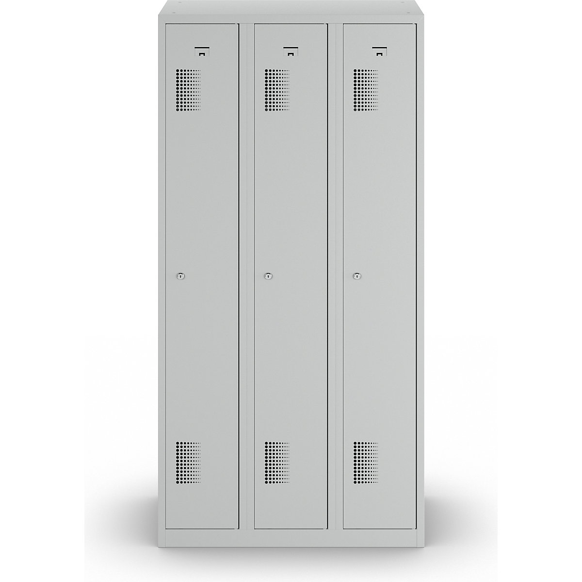 AMSTERDAM cloakroom locker, antibacterial – eurokraft basic (Product illustration 3)-2