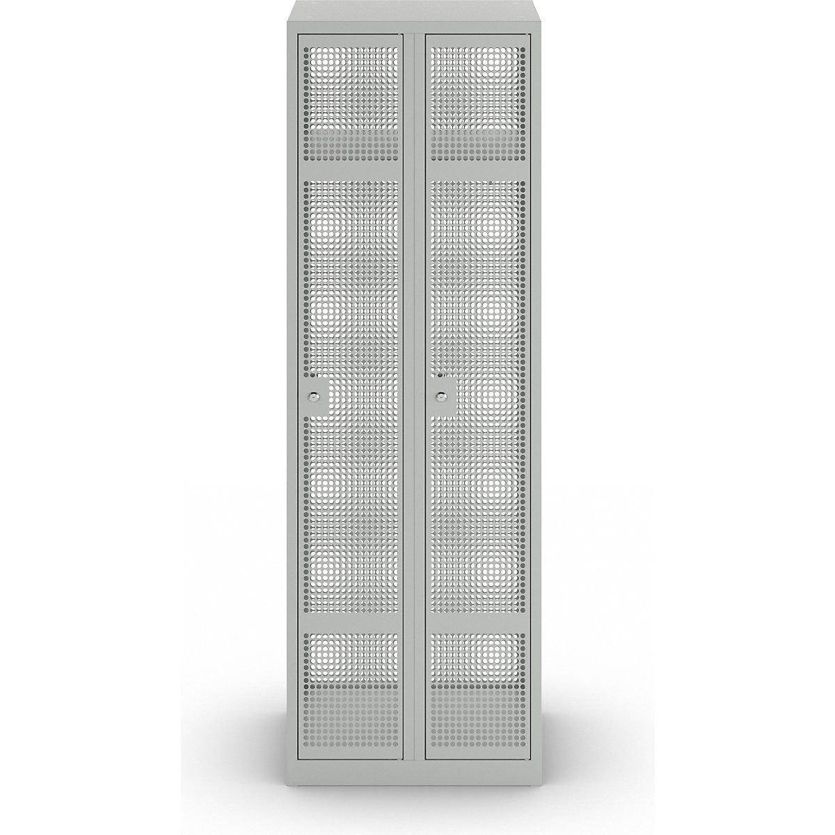 Perforated sheet steel locker, width 600 mm – eurokraft pro (Product illustration 9)-8
