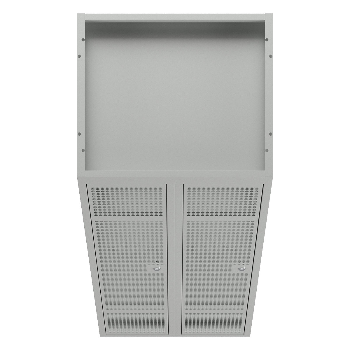 Perforated sheet steel locker, width 600 mm – eurokraft pro (Product illustration 6)-5