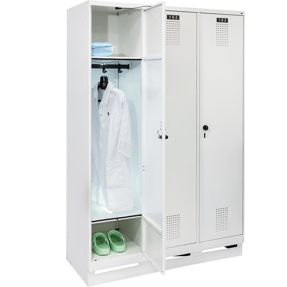 UV-C cloakroom locker – C+P (Product illustration 3)-2