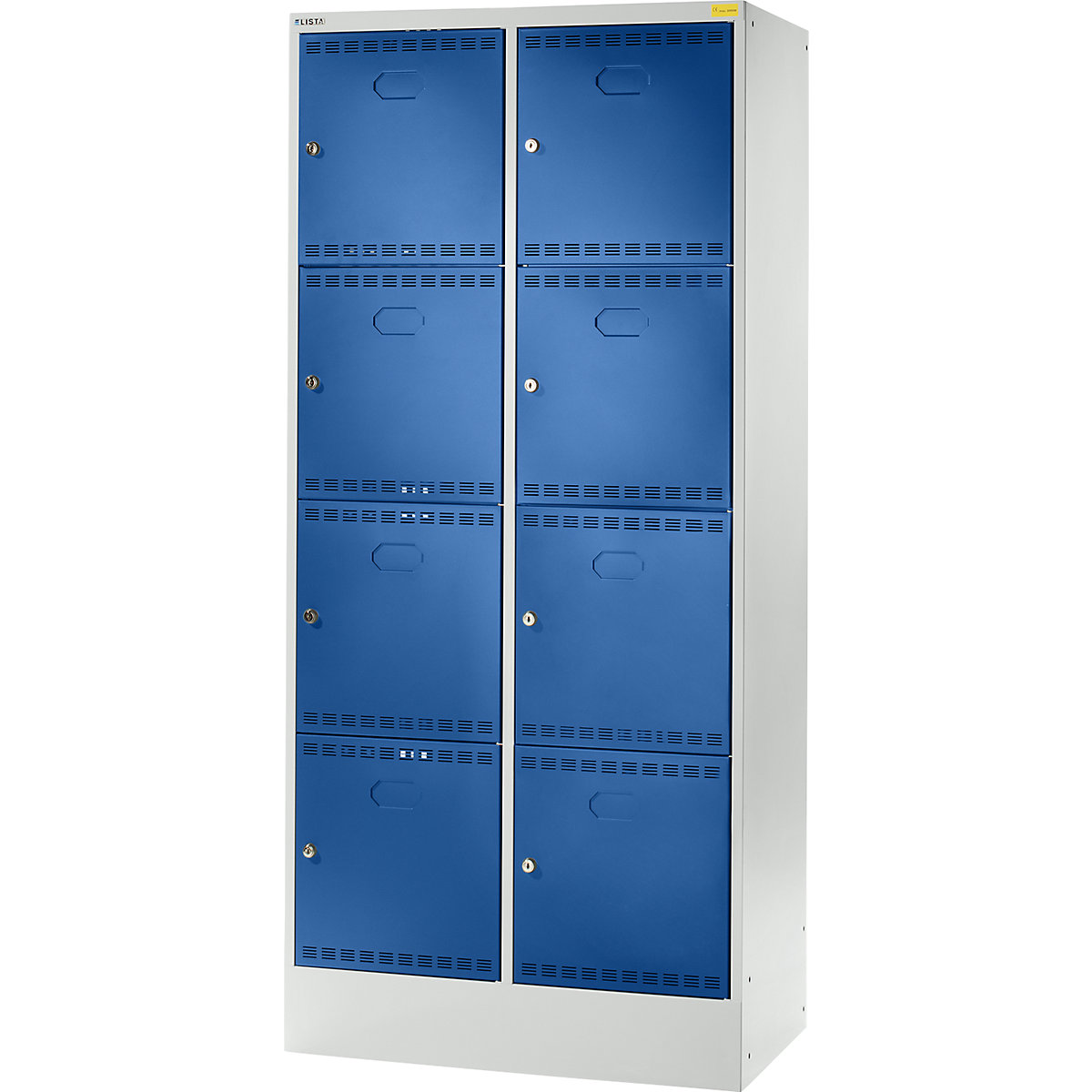 Accuoplaadkast met stroomvoorziening en lockers – LISTA (Productafbeelding 2)-1