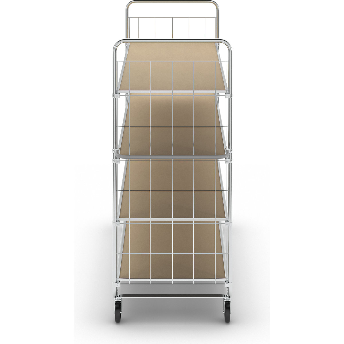 Wózek piętrowy ESD, z 4 półkami – Kongamek (Zdjęcie produktu 71)-70