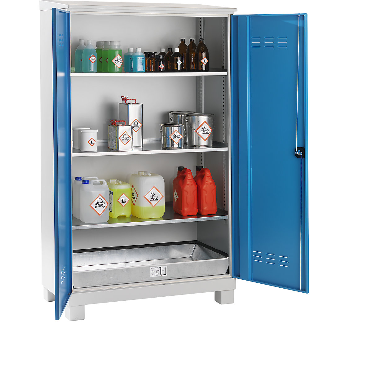 Environmental cupboard for outdoor storage – eurokraft pro (Product illustration 2)-1
