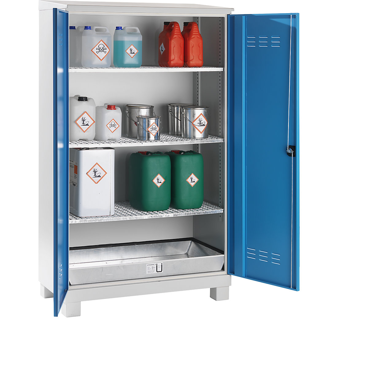 Environmental cupboard for outdoor storage – eurokraft pro (Product illustration 7)-6