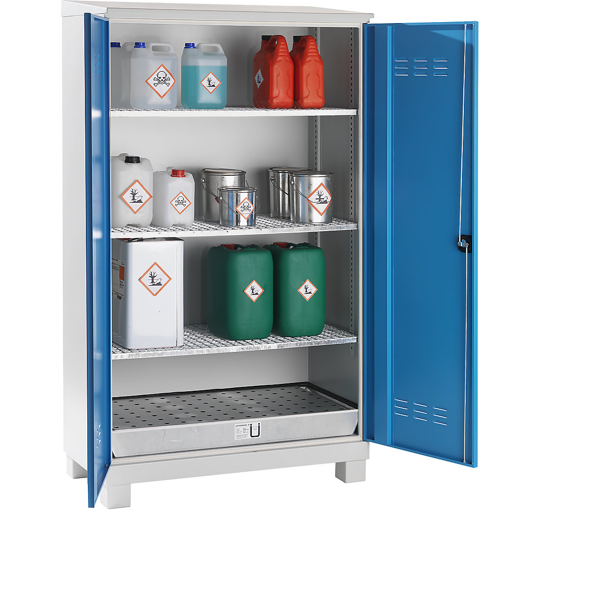 Environmental cupboard for outdoor storage – eurokraft pro (Product illustration 3)-2