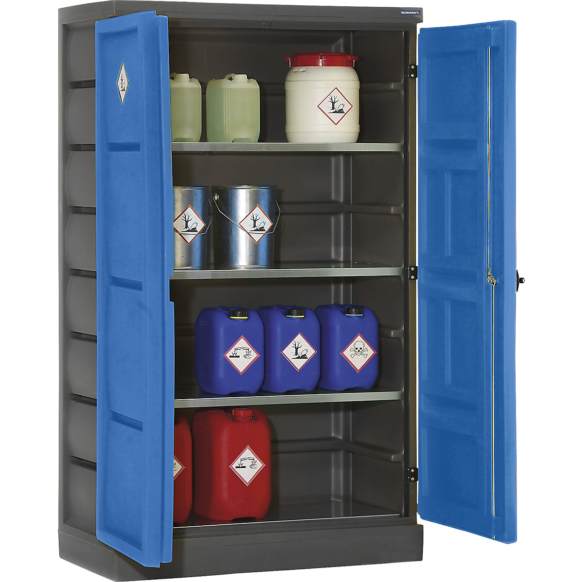 Environmental cupboard made of PE – eurokraft pro (Product illustration 2)-1
