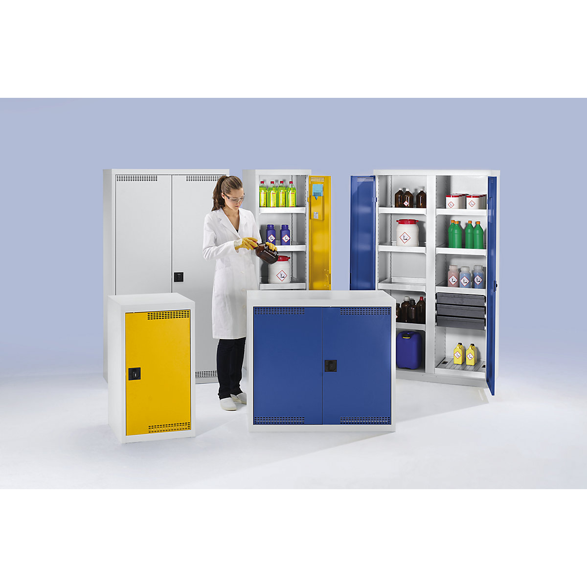Environmental cupboard with door perforations (Product illustration 3)-2