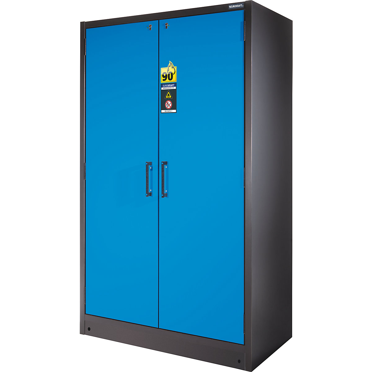 Fire resistant hazardous goods storage cupboard type 90 – eurokraft pro