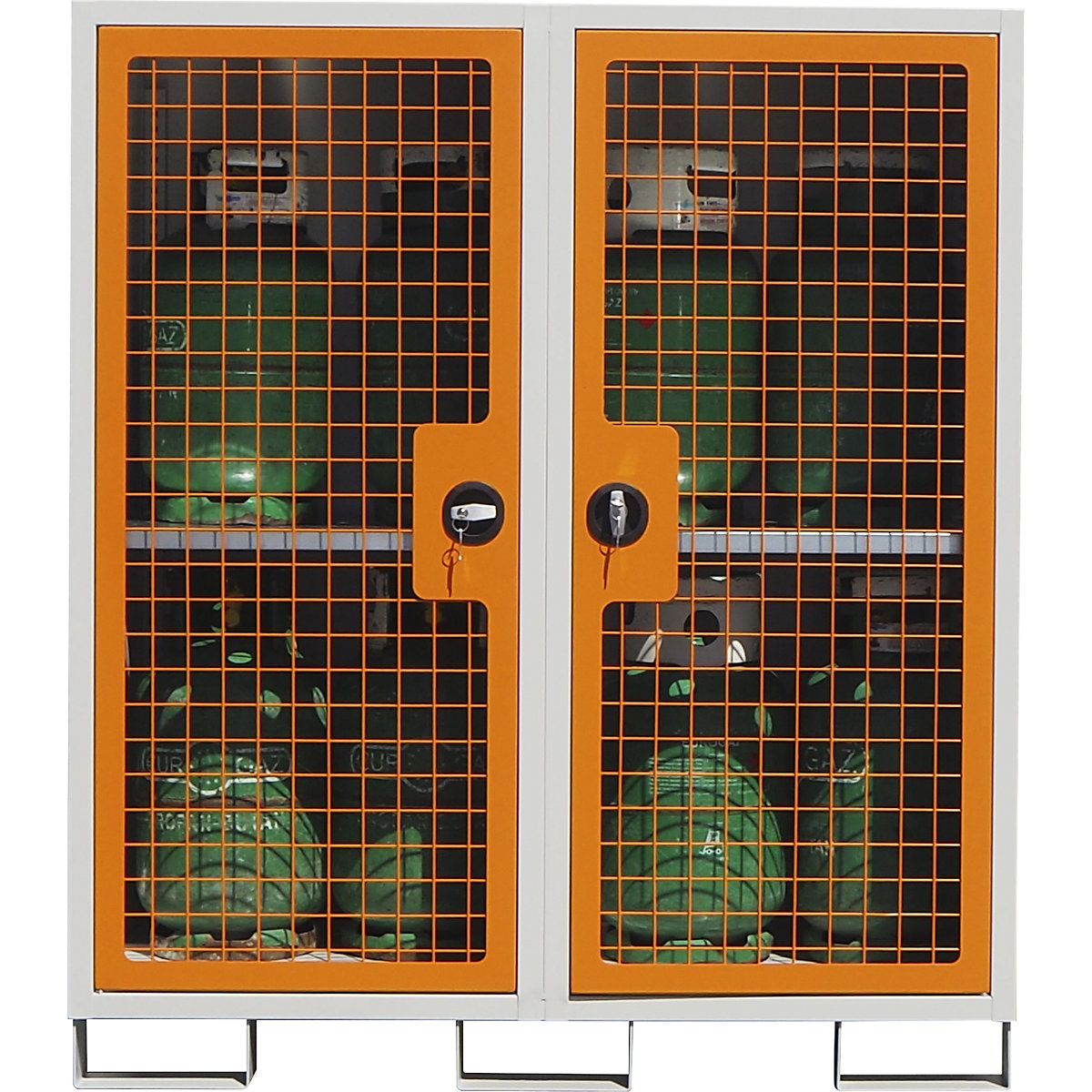 Gas cylinder cupboard – eurokraft basic (Product illustration 10)-9