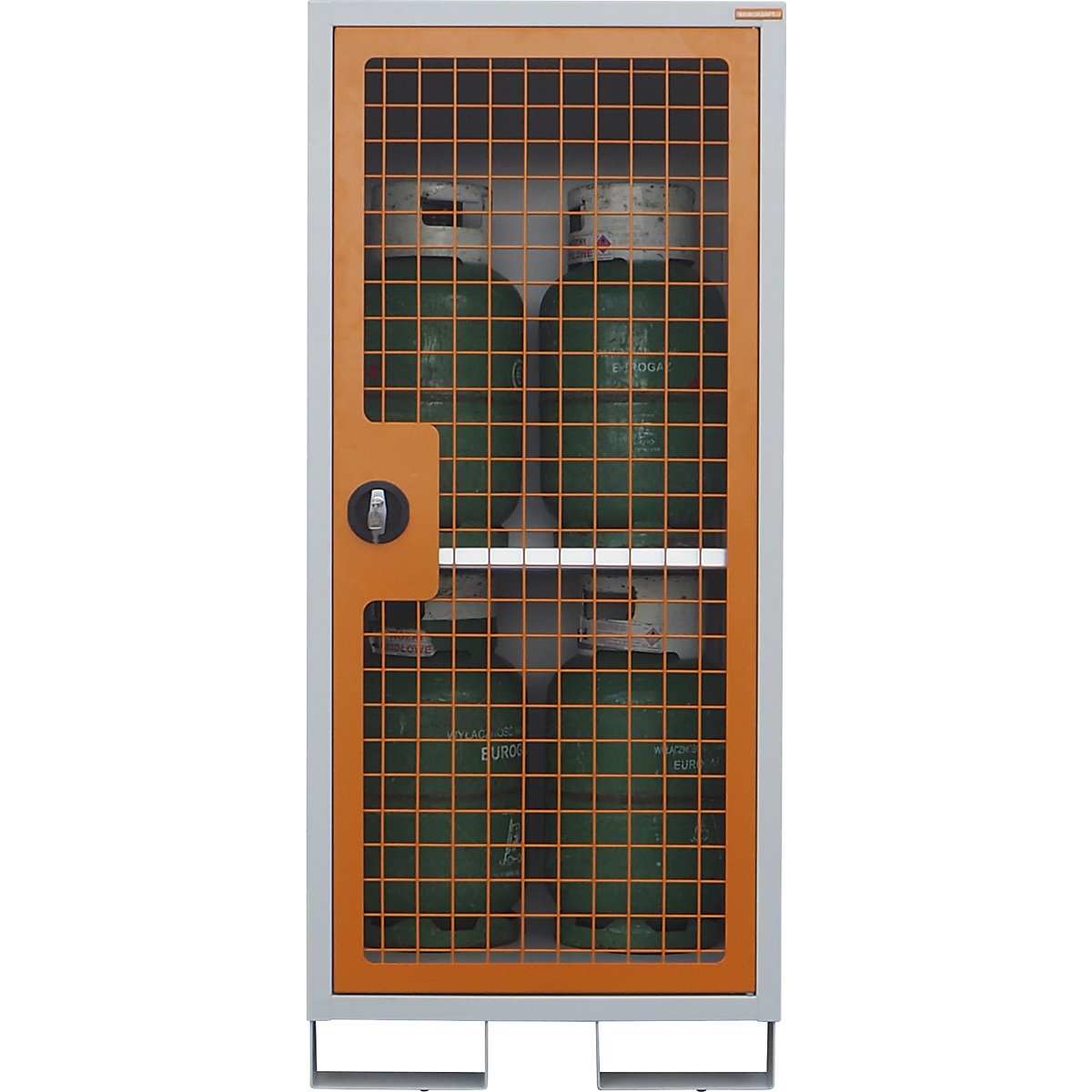 Gas cylinder cupboard – eurokraft basic (Product illustration 7)-6