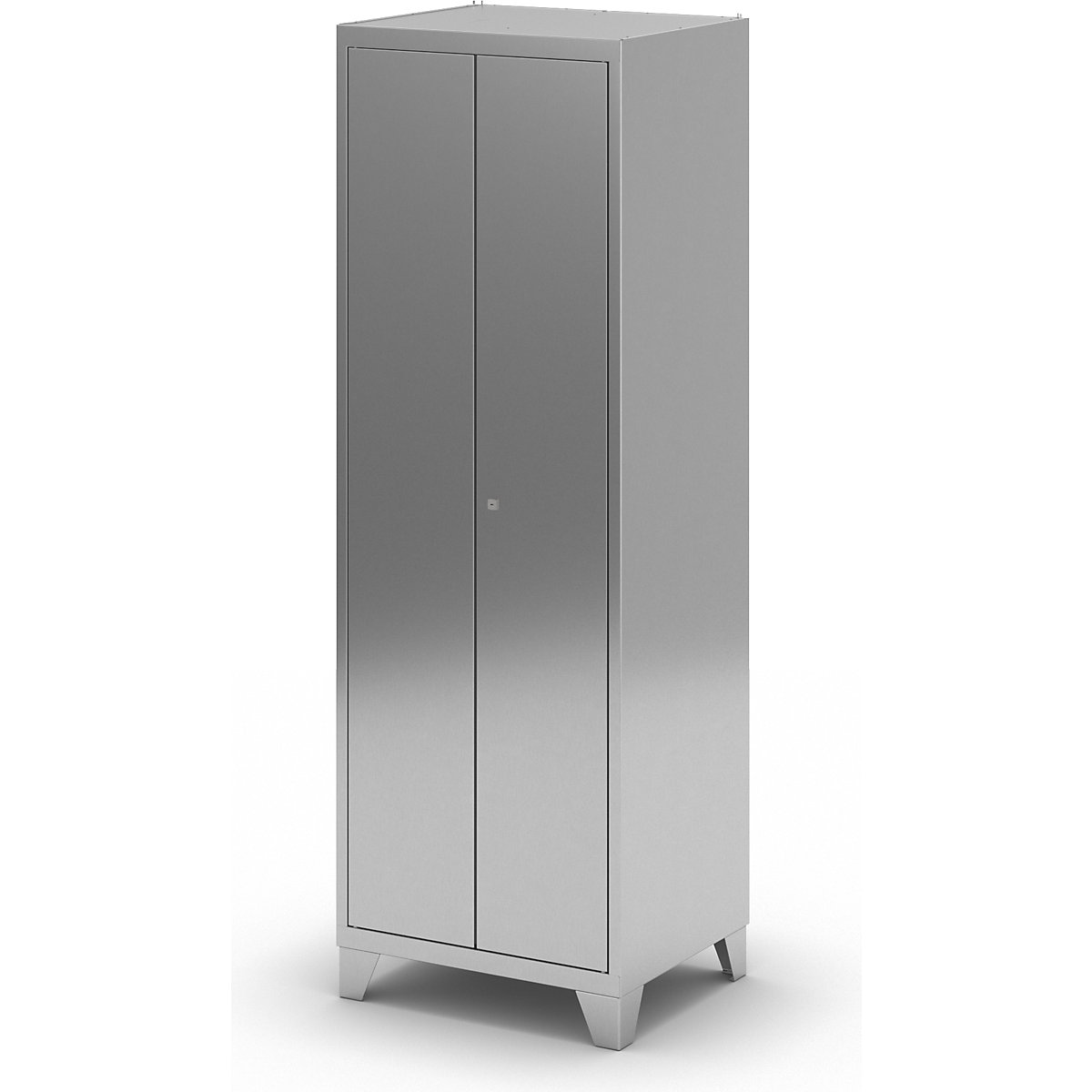 Stainless steel cabinet with stud feet (Product illustration 2)-1
