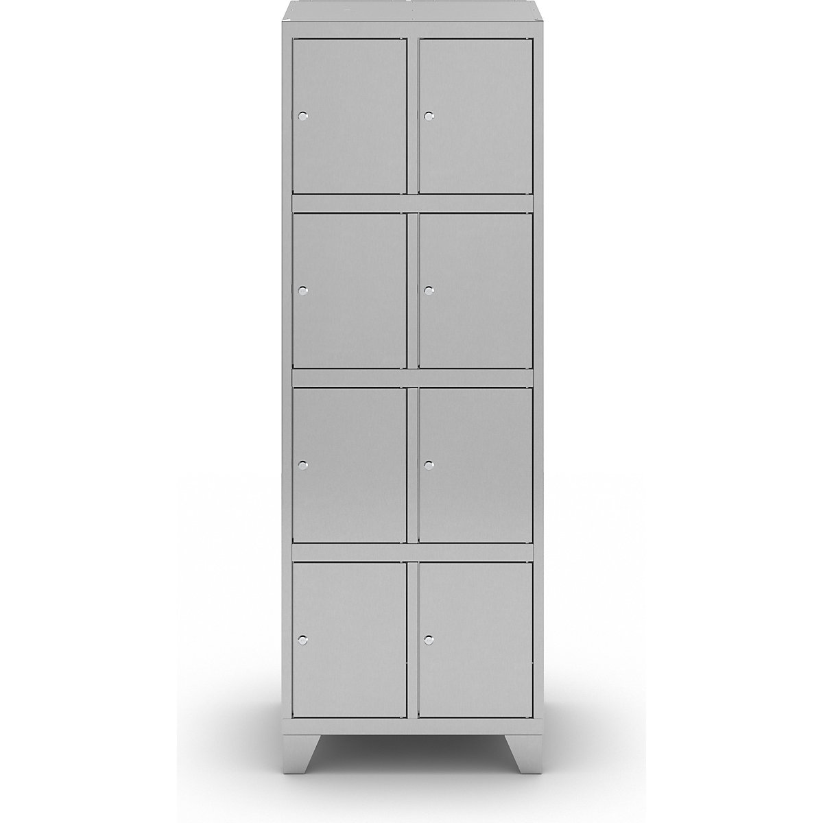 Stainless steel cupboard with stud feet (Product illustration 8)-7