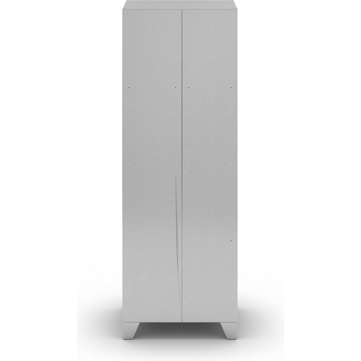 Stainless steel cupboard with stud feet (Product illustration 3)-2