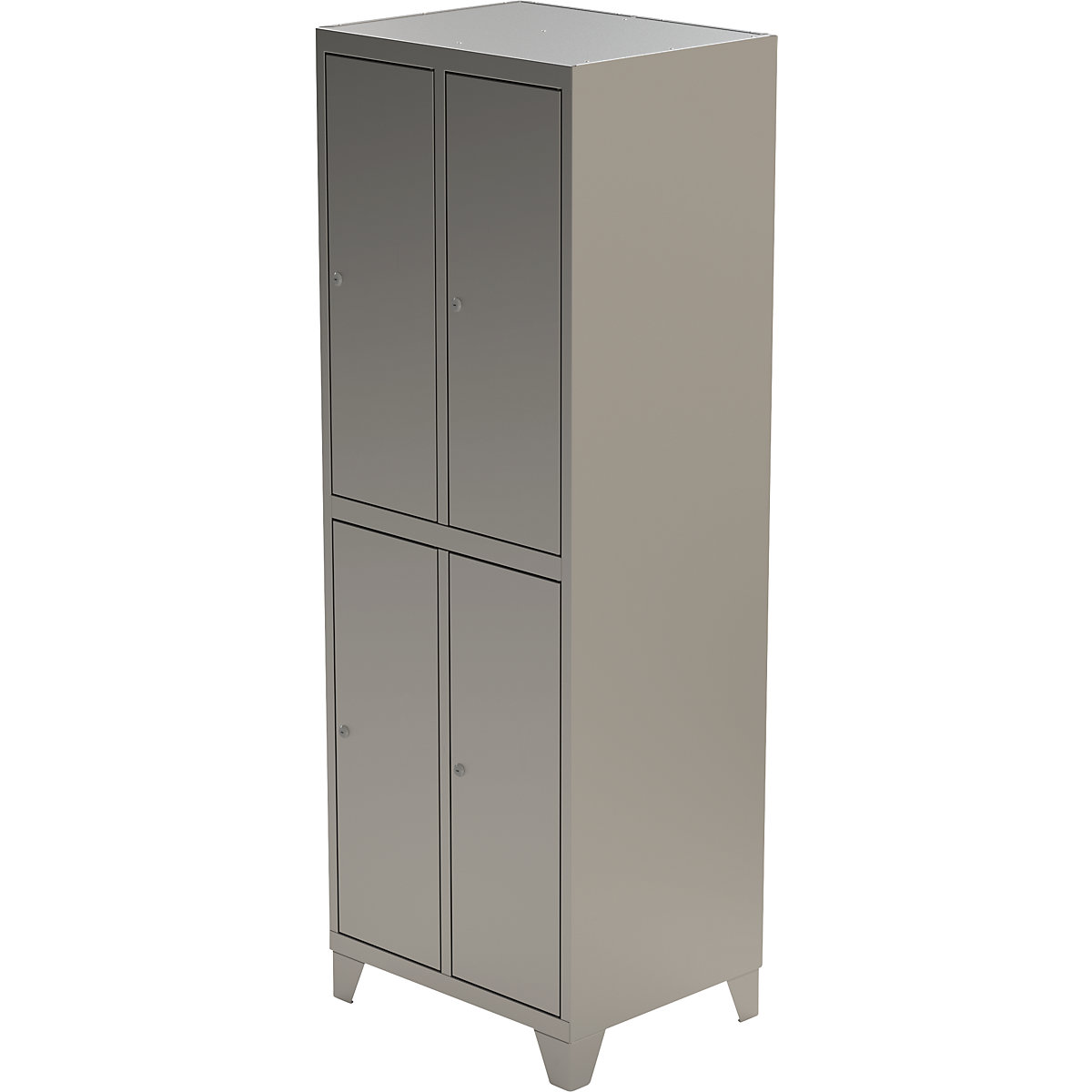 Stainless steel cupboard with stud feet (Product illustration 7)-6