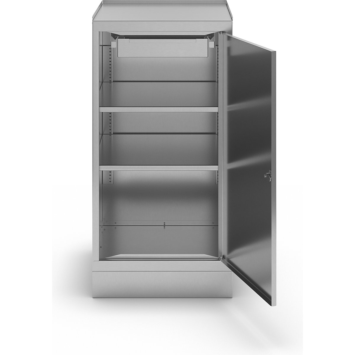 Stainless steel tool cupboard – eurokraft basic (Product illustration 8)-7
