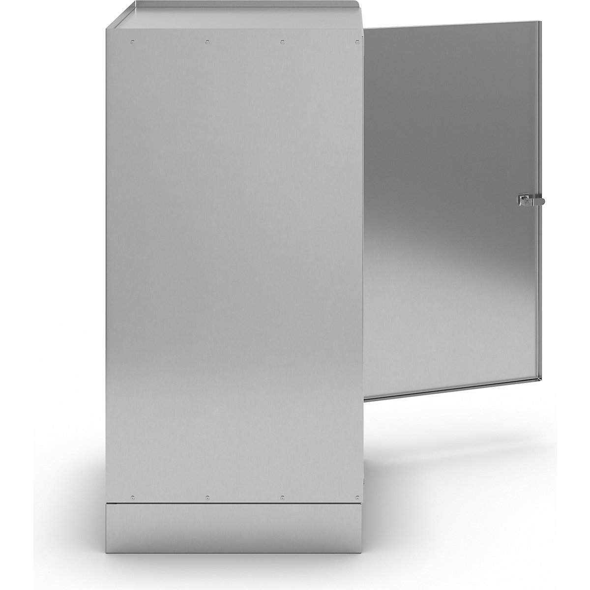 Stainless steel tool cupboard – eurokraft basic (Product illustration 2)-1
