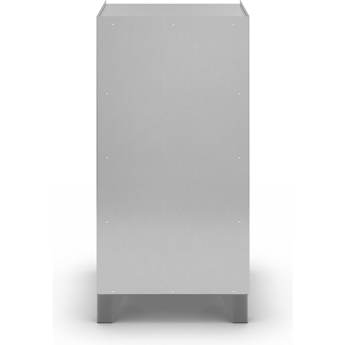 Stainless steel tool cupboard with stud feet (Product illustration 4)-3