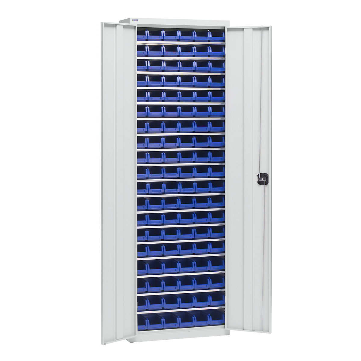 Storage cupboard with storage boxes - eurokraft pro