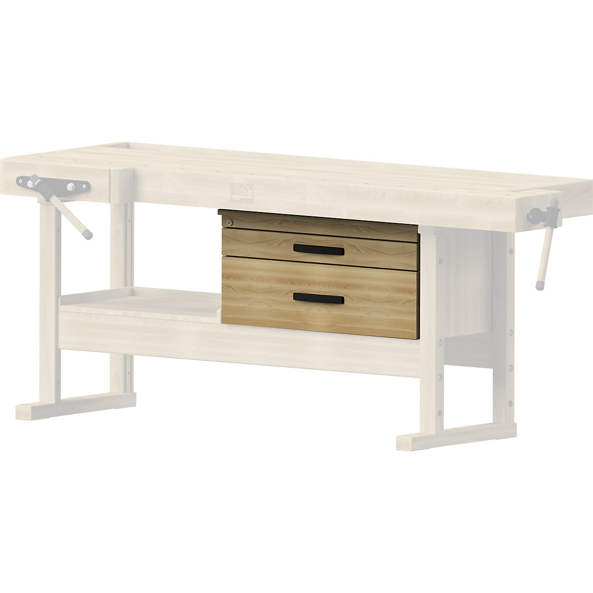 Add-on drawer unit for carpenters' planing bench - ANKE