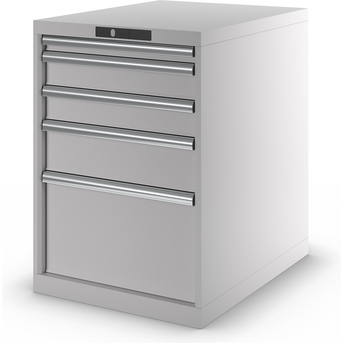 Drawer cupboard, sheet steel – LISTA (Product illustration 4)-3