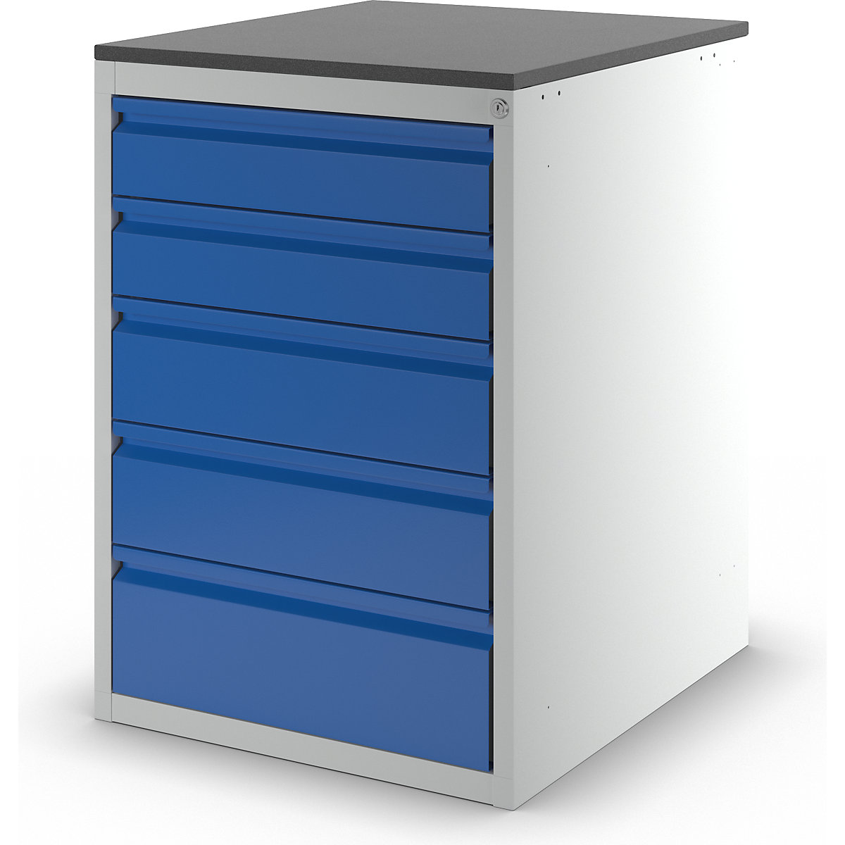 Drawer cupboard with telescopic guides – RAU (Product illustration 3)-2