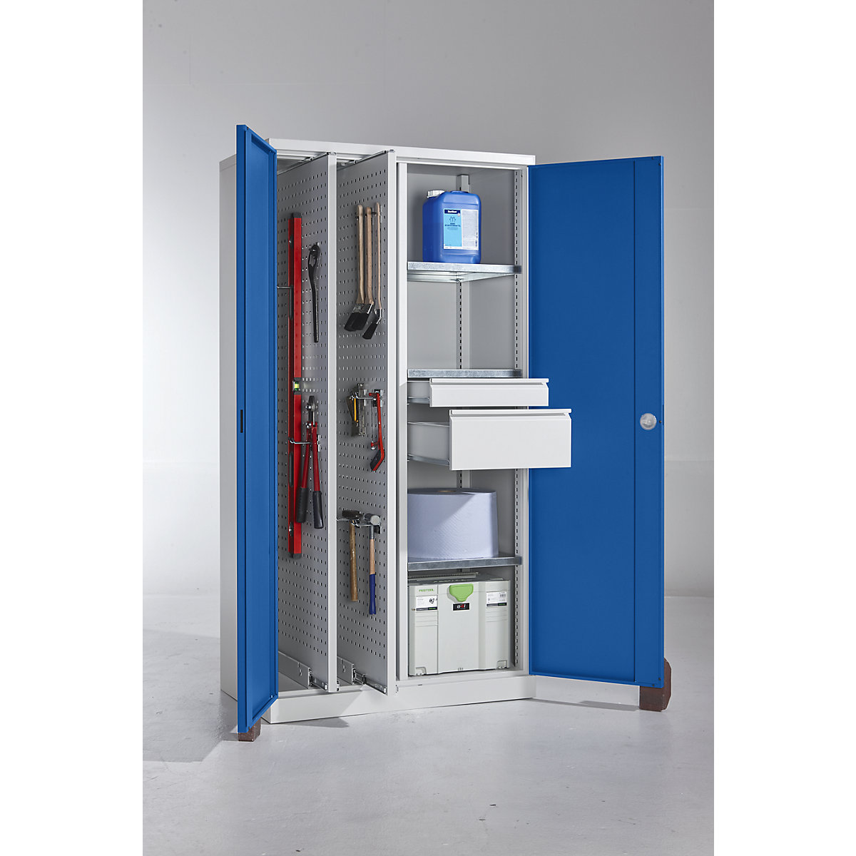 Vertical pull-out cupboard – eurokraft pro (Product illustration 2)-1