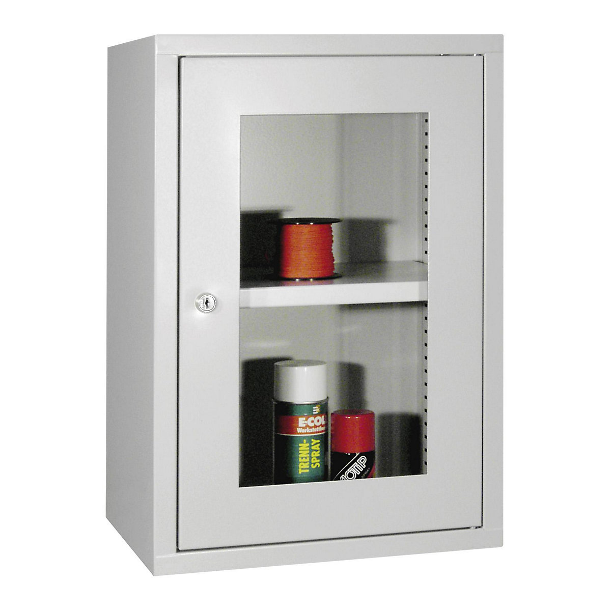 Wall mounted cupboard, height 600 mm – Pavoy (Product illustration 2)-1
