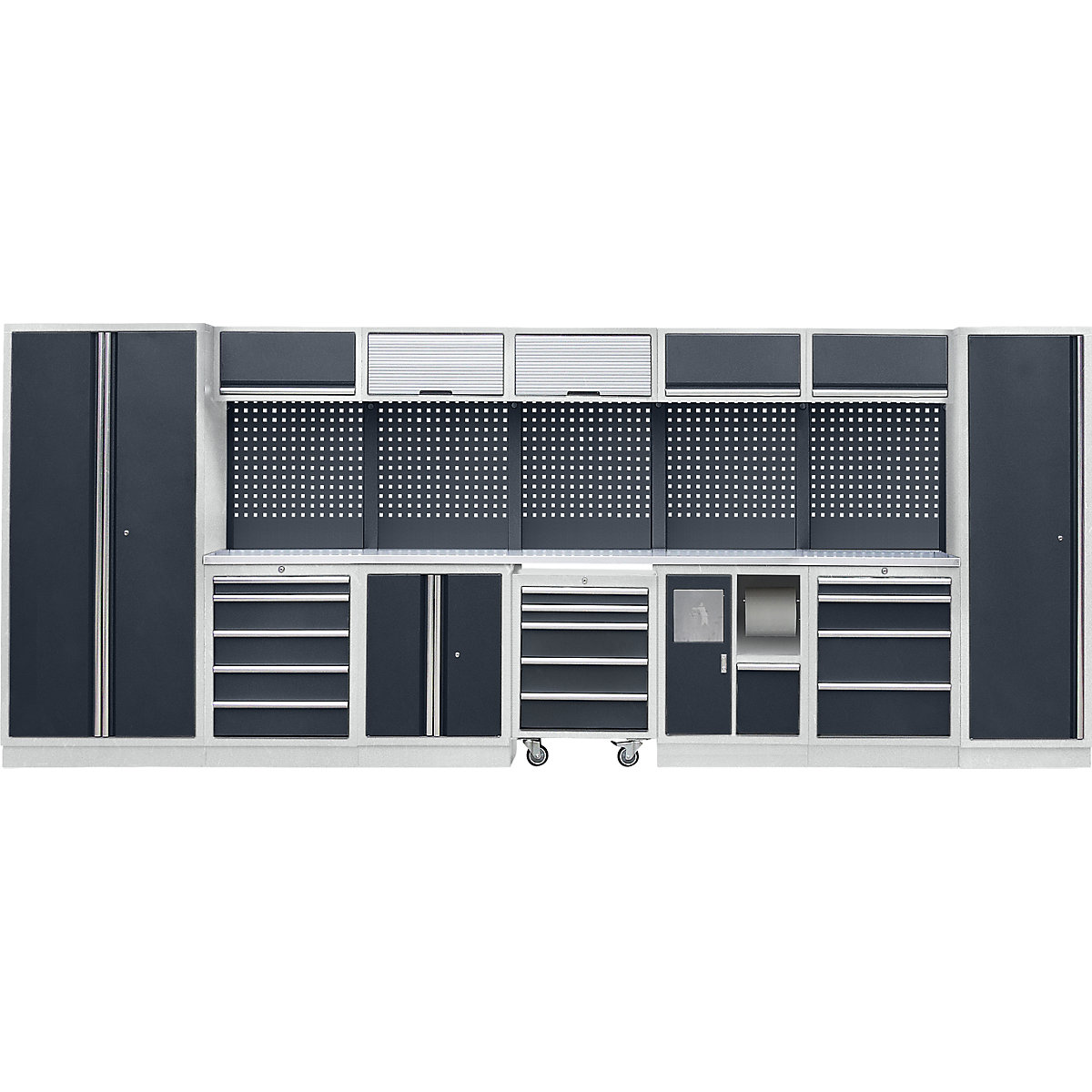 Wall mounted cupboard with front flap (Product illustration 9)-8