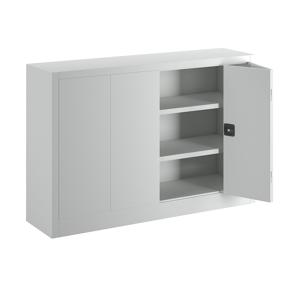Cupboard with folding doors, height 1000 mm - Pavoy