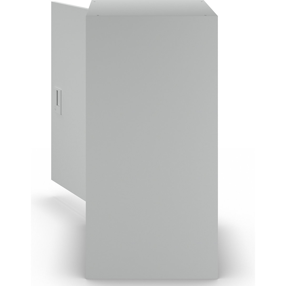 Double door cupboard, 2 shelves – LISTA (Product illustration 3)-2