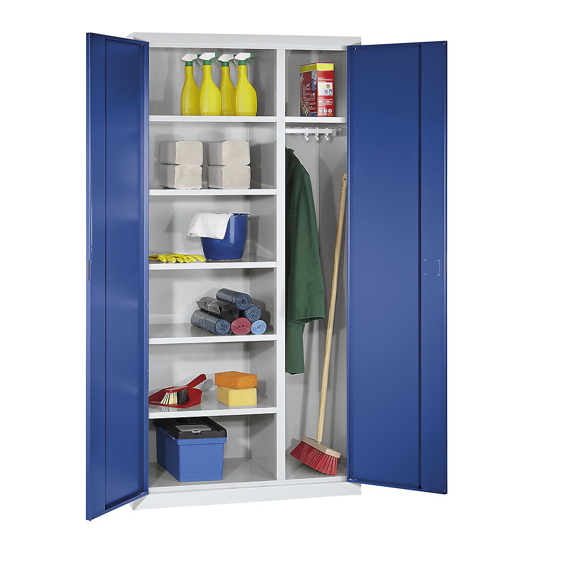 Double door cupboard – eurokraft pro (Product illustration 6)-5