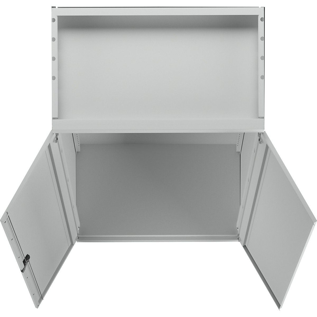 Heavy duty cupboard made of steel – eurokraft pro (Product illustration 3)-2