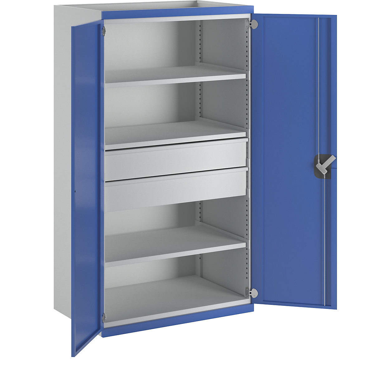 Heavy duty cupboard with 3 shelves - ANKE