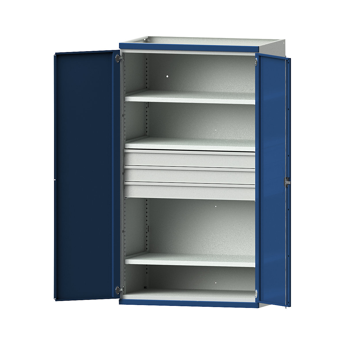 Heavy duty cupboard with 3 shelves – ANKE (Product illustration 7)-6