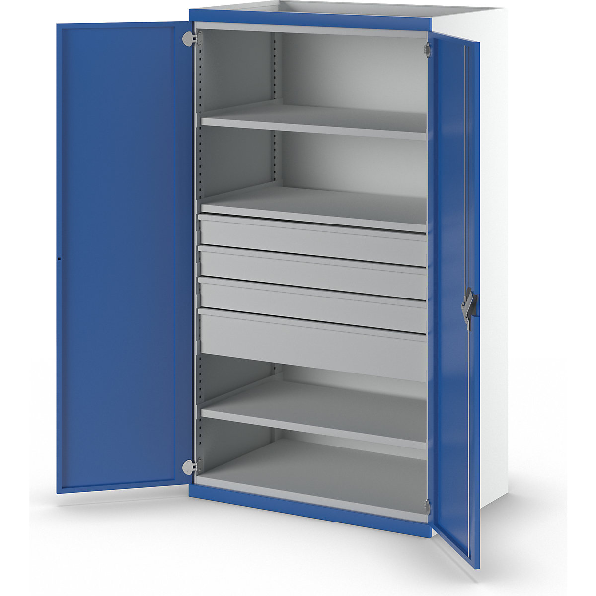 Heavy duty cupboard with 3 shelves – ANKE (Product illustration 2)-1