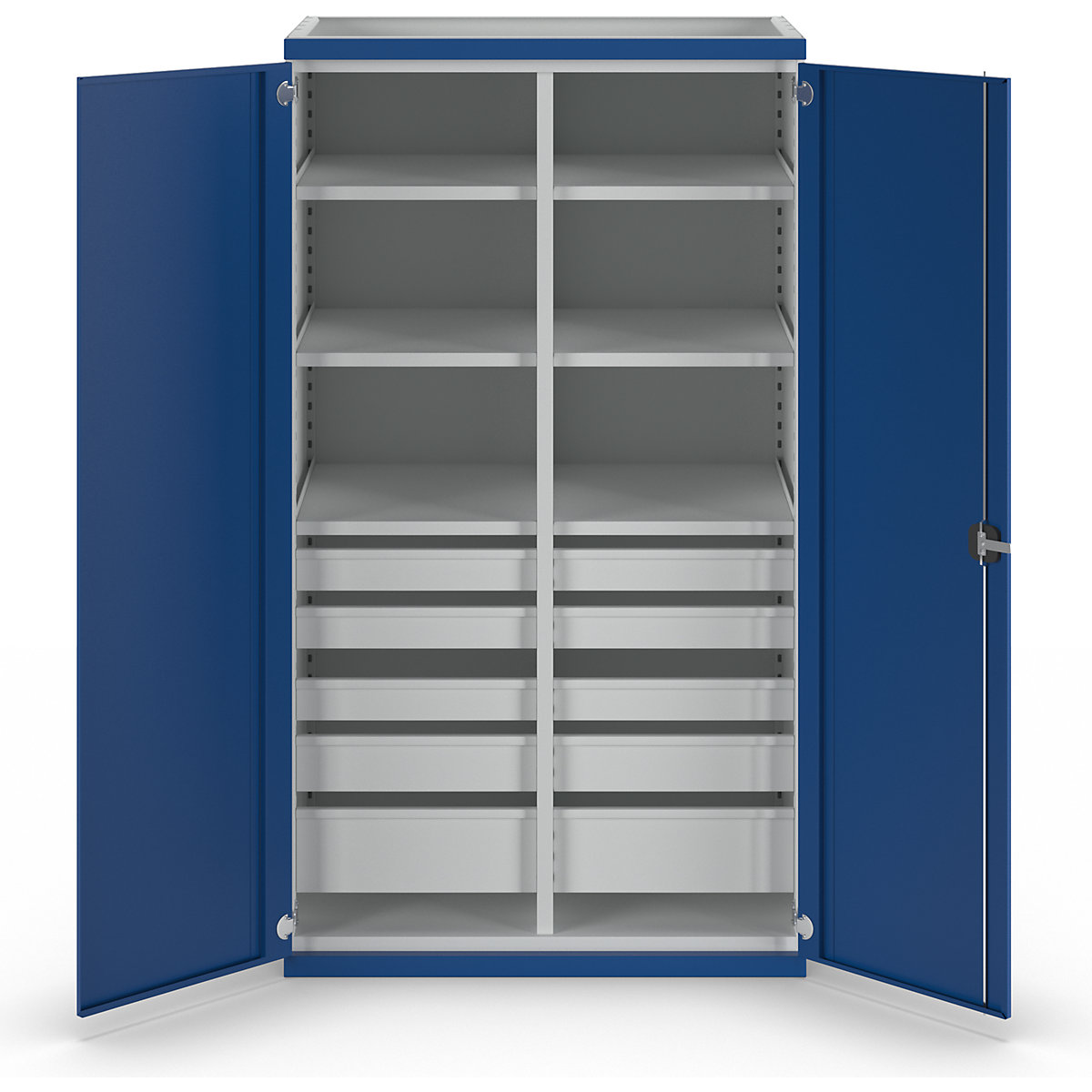 Heavy duty cupboard with centre partition – ANKE (Product illustration 3)-2