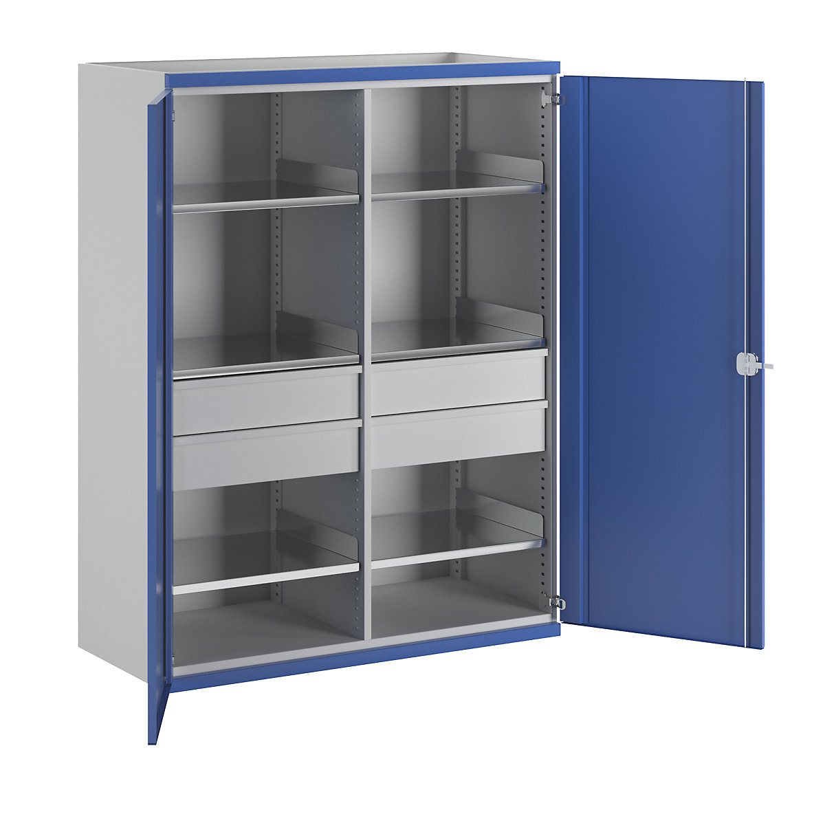 JUMBO heavy duty cupboard with centre partition - ANKE