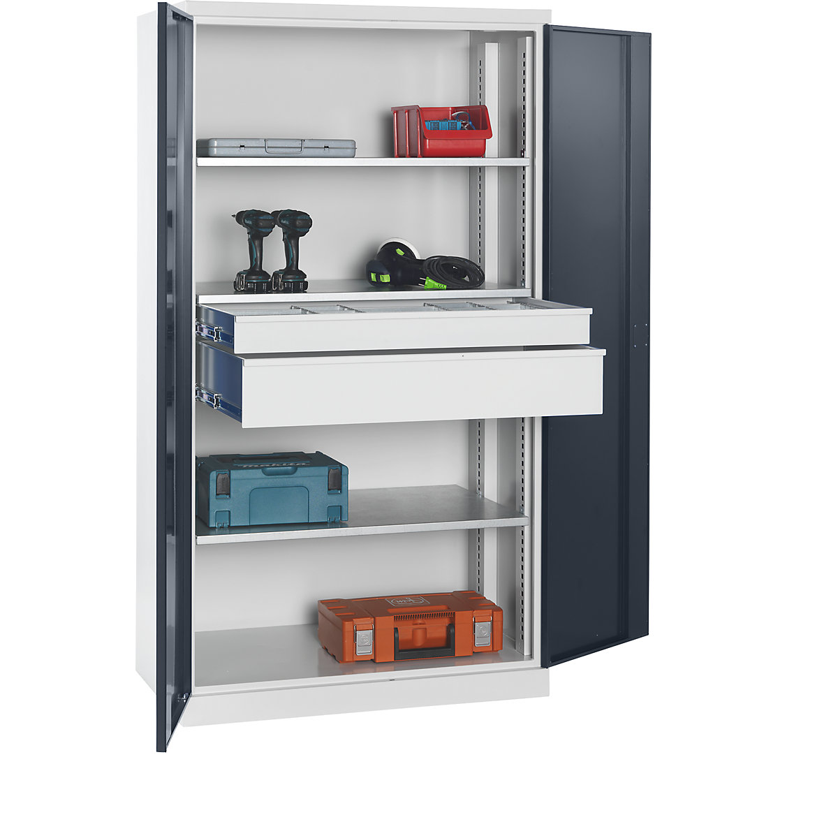 Storage cupboard – eurokraft pro (Product illustration 4)-3