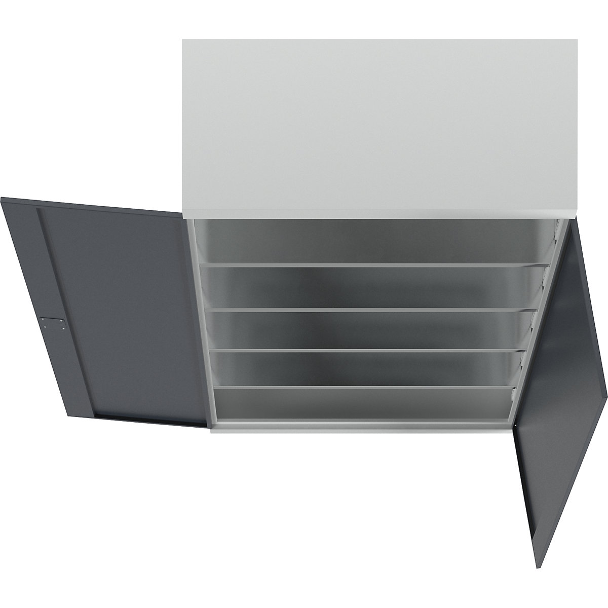 Storage cupboard – eurokraft pro (Product illustration 2)-1